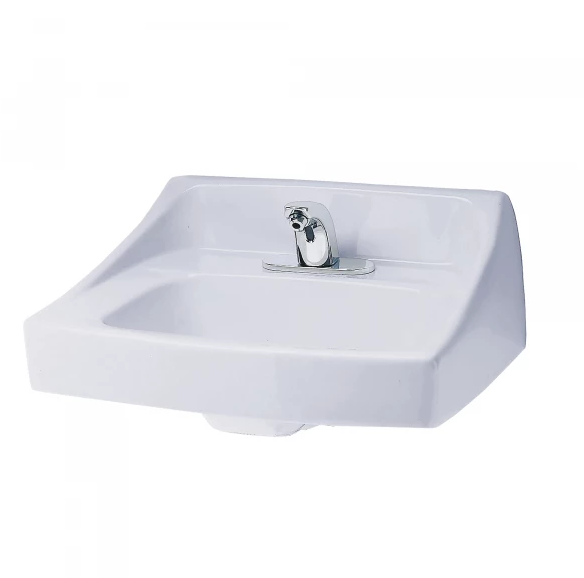 Toto Commercial Wall-Hung Lavatory 4" Faucet Centers  - LT307R.4