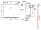 Bobrick B-4353 Commercial Restroom Sanitary Napkin Disposal, Recessed-Mounted, Stainless Steel