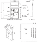 ASI 0482-R Toilet Seat Cover & Toilet Tissue Dispenser with Sanitary Napkin Disposal - Recessed