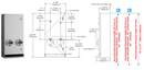 Bobrick B-2706T Napkin/Tampon Vendor, Token Operation
