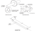 ASI 3701-24P (24 x 1.25) Commercial Grab Bar, 1-1/4