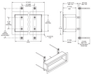 ASI 130 Security Shelf - Chase Mount - Recessed