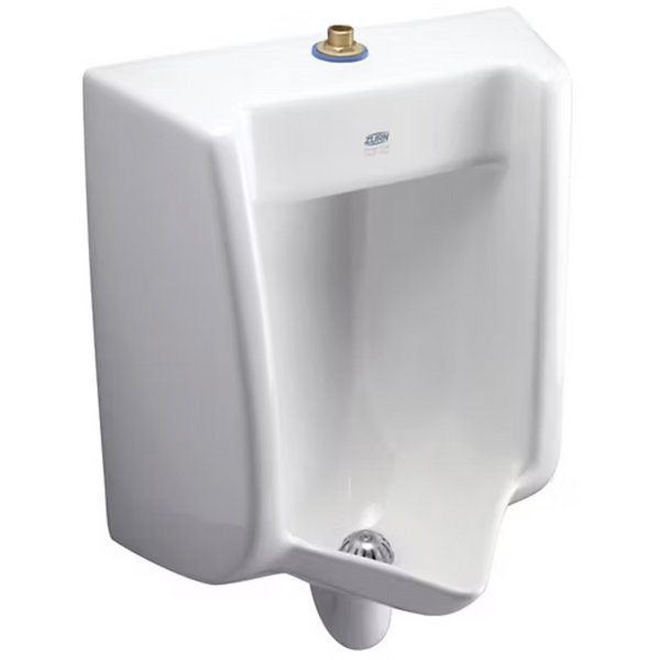 Zurn Siphon Jet Wall Urinal, 0.125 Gallons per Flush, 25-5/8