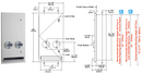 Bobrick B-37063C Napkin / Tampon Vendor, Free Vend Operation