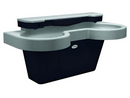Bradley S93-723 SS-2N 2-Station Empire Gray Handwashing Station