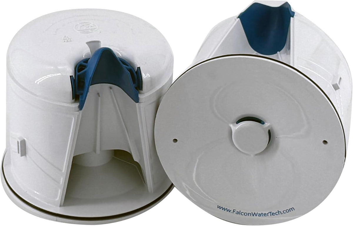 Waterless Urinal Cartridge (2 Pk) - Falcon + Sloan WES-150 FWFC Universal Compatibility - Includes Waterfree Urinal Cartridge, Blue Sealant, and Wrench Key