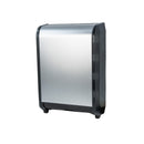 Palmer Fixture TD0189-09 Multi-Fold / C-Fold Towel Dispenser - Brushed Stainless Steel (Durable Plastic Construction)