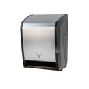 Palmer Fixture TD0265-09 Premium Electronic Touchless Roll Towel Dispenser - Brushed Stainless Steel (Durable Plastic Construction)