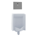 Toto Commercial Washout High-Efficiency Urinal with Rear Spud 0.5 GPF - UT447EV