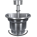 Bradley WF2703-0031K Wf2703 Three Station Semi-Circular 36" Stainless Steel Washfountain Washfountain