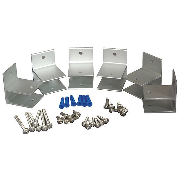 ASI Global 40-8445010 Hardware Kit Ending Panel, 1-Ear Stirrup Style ...