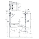 Zurn Z.CS2.M Zurn One Manual Wall Mounted Service Sink System with 6.5 GPF Flush Valve with Bedpan Washer