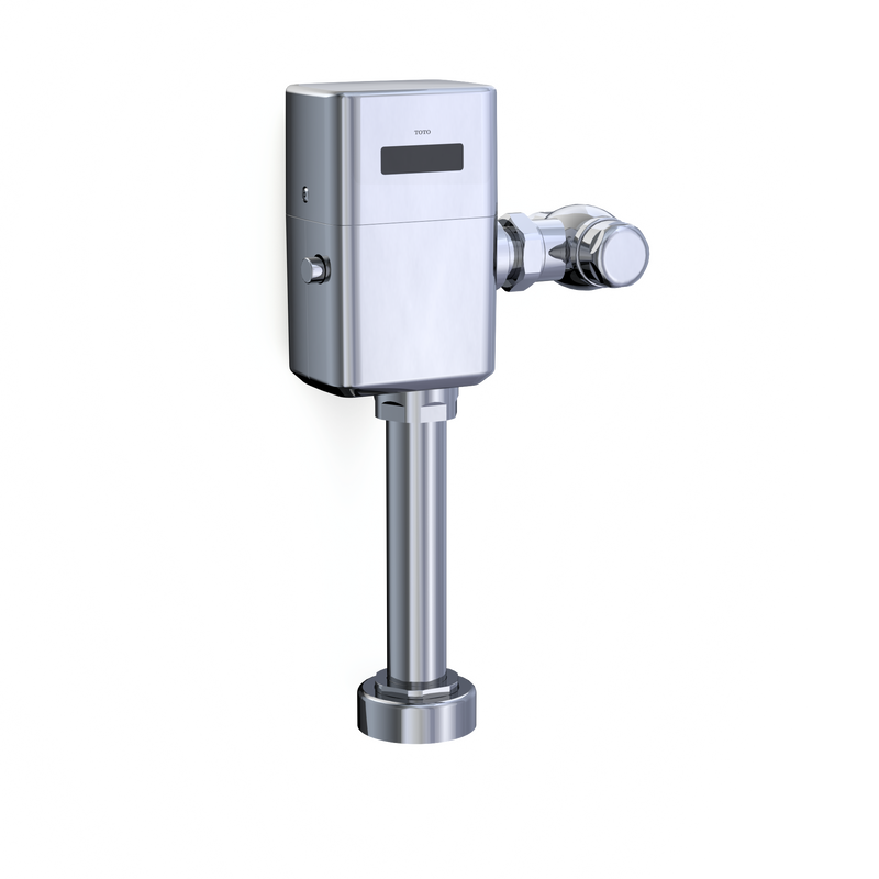 Toto ECOPOWER Touchless 1.6 GPF Toilet Flush Valve Top spud with 12 Inch Vacuum Breaker, Polished Chrome - TET1GB32