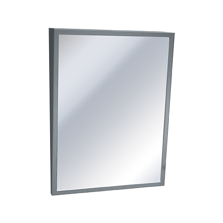 ASI 0535 Fixed Tilt Mirror, Stainless Steel Frame