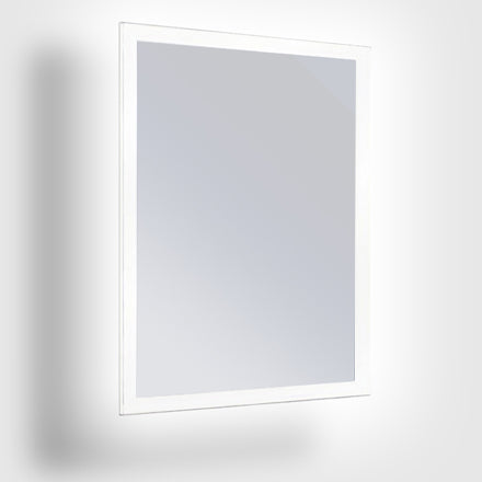 ASI 0641 Frameless LED Lighted Mirror with Frosted Border
