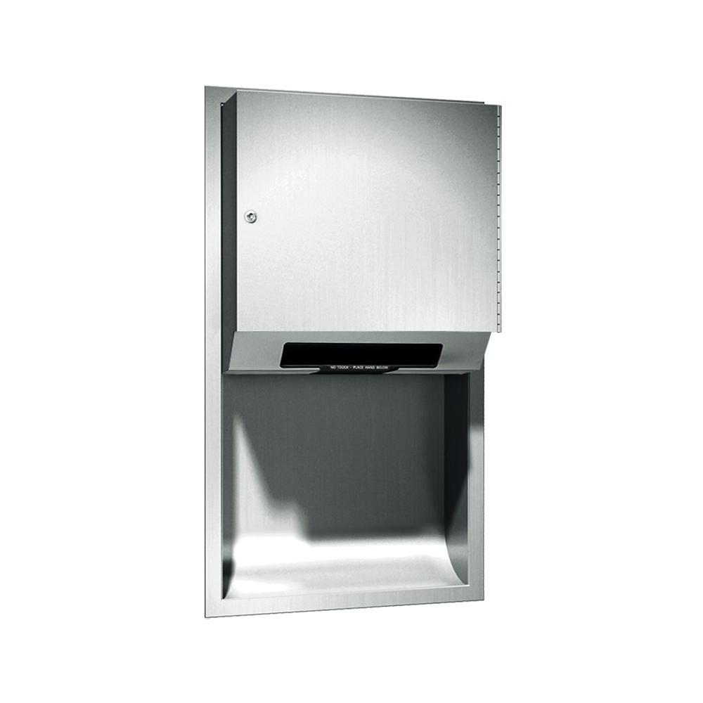 ASI 645224AC Simplicity Automatic Roll Towel Dispenser, Recessed