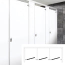 ASI Global Toilet Partition (Metal) 3 In Corner (108"W x 62"D) Quick Ship - IC33662-G