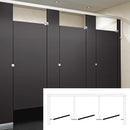 ASI Global Toilet Partition (Phenolic) 3 Between Wall (108"W x 61-1/4"D) BW33660