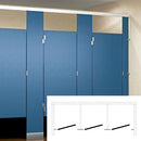 ASI Global Toilet Partition (Plastic) 3 Between Wall (108"W x 61-1/4"D) - BW33660