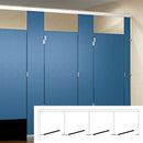 ASI Global Toilet Partition (Plastic) 4 In Corner (144"W x 61-1/4"D) - IC43660