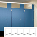 ASI Global Toilet Partition (Plastic) 5 Between Wall (180"W x 61-1/4"D) BW53660