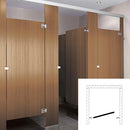 ASI Global Toilet Partition (Plastic Laminate) 1 In Corner (36"W x 61-1/4"D) - IC13660