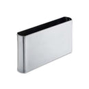 ASI Global 40-5260206 Powder Coated & Stainless Steel Shoes Bathroom Stall Hardware - Pilaster Shoes - Size: 20