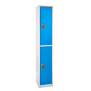 Alpine ADI629-202-BLU 72" Double Tier Locker, Blue