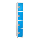 Alpine ADI629-204-BLU 72" 4-Tier Locker, Blue