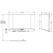 Bradley Elvari Series Hand Dryer - ADA High Speed Surface Mounted, 110V - 2B4-2110000-BZ, Brushed Bronze