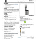 Bradley Elvari Series Towel/Waste Combination Unit - Surface Mounted, 18 GAL - 2B5-113600