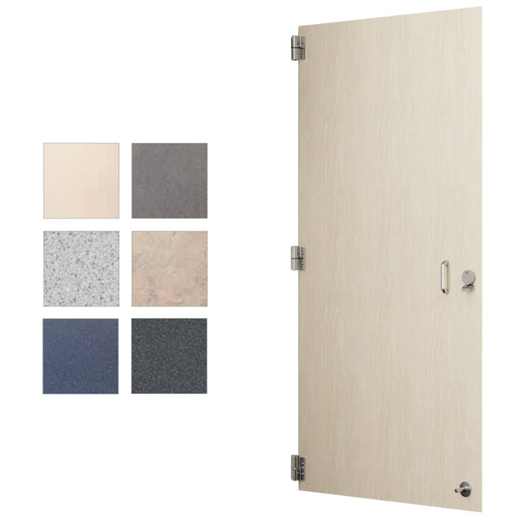 Bradley (Phenolic) Stall Door (34" W x 58" H) C490-34 - Toilet Partition Door