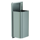 Bradley Elvari Series Waste Receptacles - Semi-Recessed, Large Capacity, 18 GAL - 3B1-103600