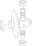 Bradley S59-066 Shower Mechanical Valve Shower