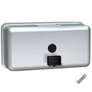 ASI 0345 Commercial Liquid Soap Dispenser, Surface-Mounted, Manual-Push, Stainless Steel - 40 Oz