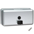 ASI 0345 Commercial Liquid Soap Dispenser, Surface-Mounted, Manual-Push, Stainless Steel - 40 Oz