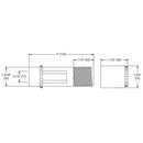 ASI R-009 Commercial Theft Resistant Spindle for ASI models 0402-Z, 0403-Z, 0705-Z, 7303, 7305, 7305-2, 7403, 7705 and the 7705-2