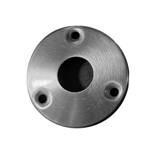 ASI 1214 Shower Curtain Rod End Flanges for ASI Model 1214 Series, Stainless Steel