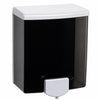 Bobrick B-40 Commercial Liquid Soap Dispenser, Surface-Mounted, Manual-Push, Plastic - 40 Oz