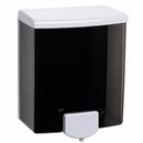 Bobrick B-40 Commercial Liquid Soap Dispenser, Surface-Mounted, Manual-Push, Plastic - 40 Oz
