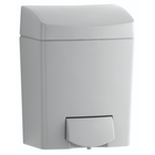 Bobrick B-5050 Commercial Liquid Soap Dispenser, Surface-Mounted, Manual-Push, Plastic - 40 Oz
