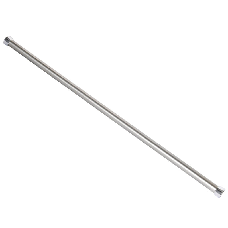 Bobrick B-207x48 Commercial Restroom Shower Curtain Rod, 48" Length, Stainless Steel