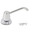 Bobrick B-822 (34 oz) Commercial Liquid Soap Dispenser, Countertop Mounted, Manual-Push, Stainless Steel - 4
