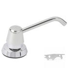 Bobrick B-822 (34 oz) Commercial Liquid Soap Dispenser, Countertop Mounted, Manual-Push, Stainless Steel - 4