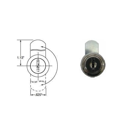 Bobrick 383257 Lock And Key Repair Part