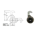 Bobrick 4369-20 Lock & Key Repair Part
