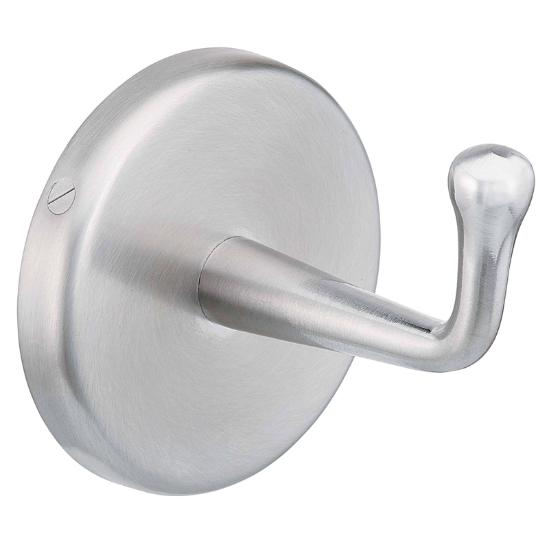 Bradley 9119-00 Single Robe Hook, Stainless Steel w/ Satin Finish