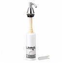 Bradley 6322-68 Commercial Liquid Soap Dispenser, Countertop Mounted, Manual-Push, Stainless Steel - 2.5" Spout, 32 oz