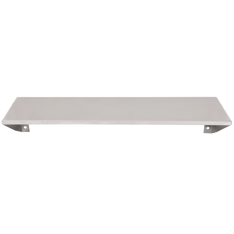 Bradley 755-024000 Commercial Restroom Shelf, 24" Length, Surface-Mounted, Stainless Steel