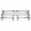 Bradley 5224-00 Commercial Double Roll Toilet Paper Dispenser, Surface-Mounted, Metal